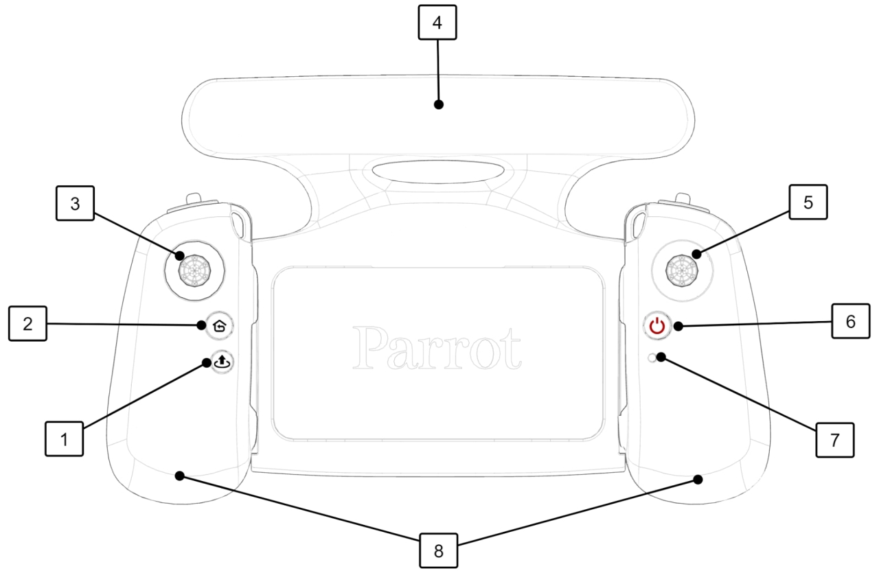 How does the Skycontroller 4 work? | Parrot ANAFI USA drone support